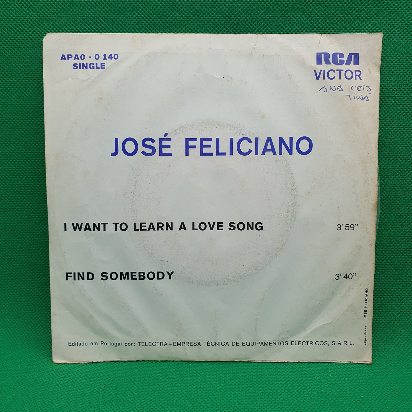 José Feliciano – I Want To Learn A Love Song