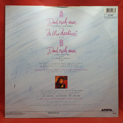 Taylor Dayne – Don't Rush Me