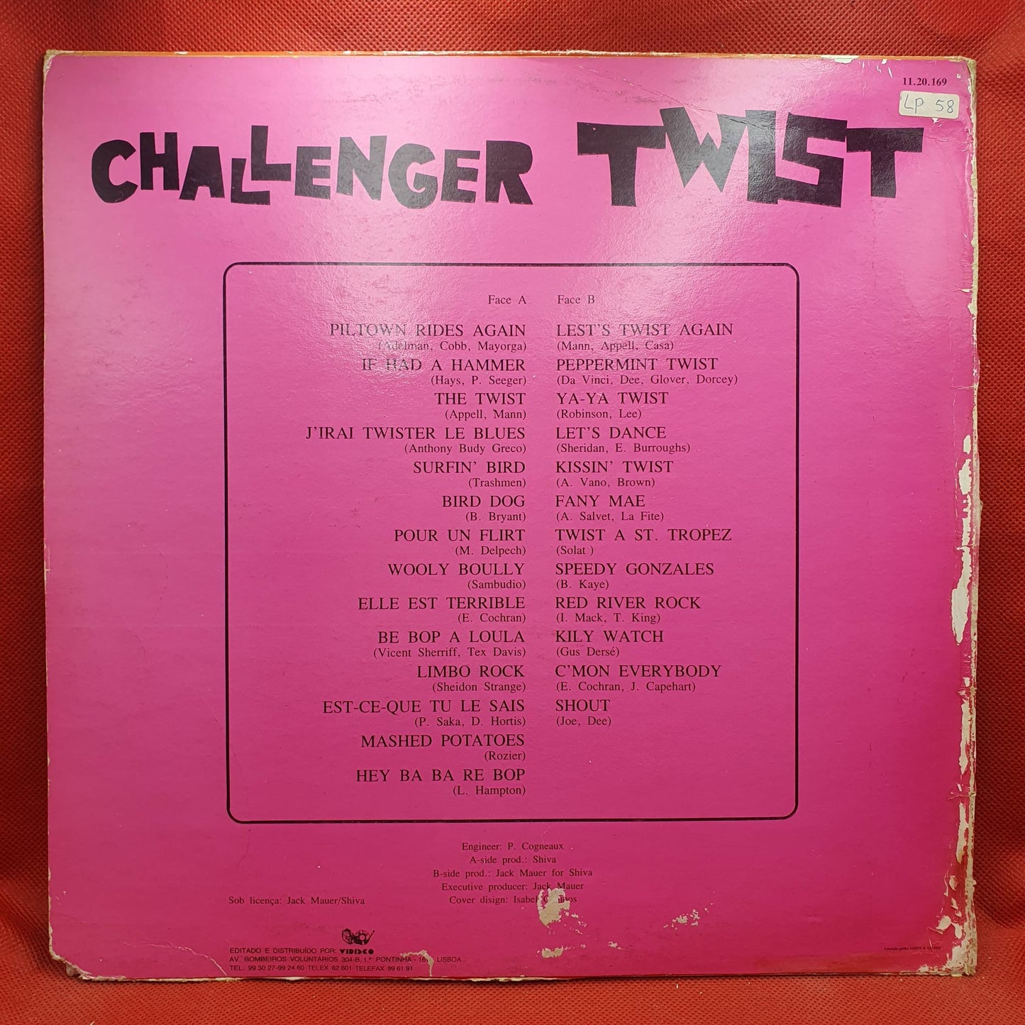 Challenger Twist ‎– Challenger Twist ‎– Various