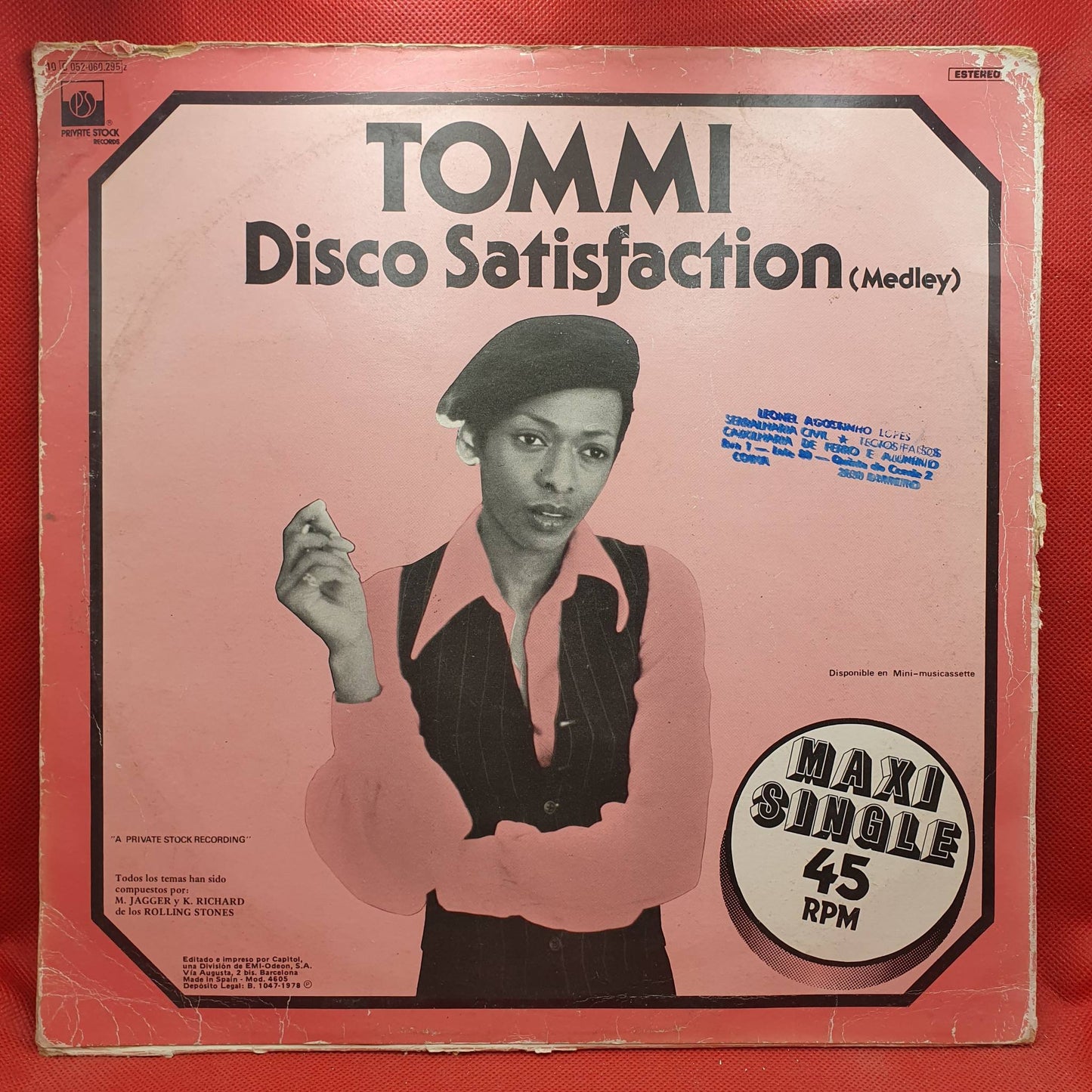 Tommi ‎– Disco Satisfaction (Medley)