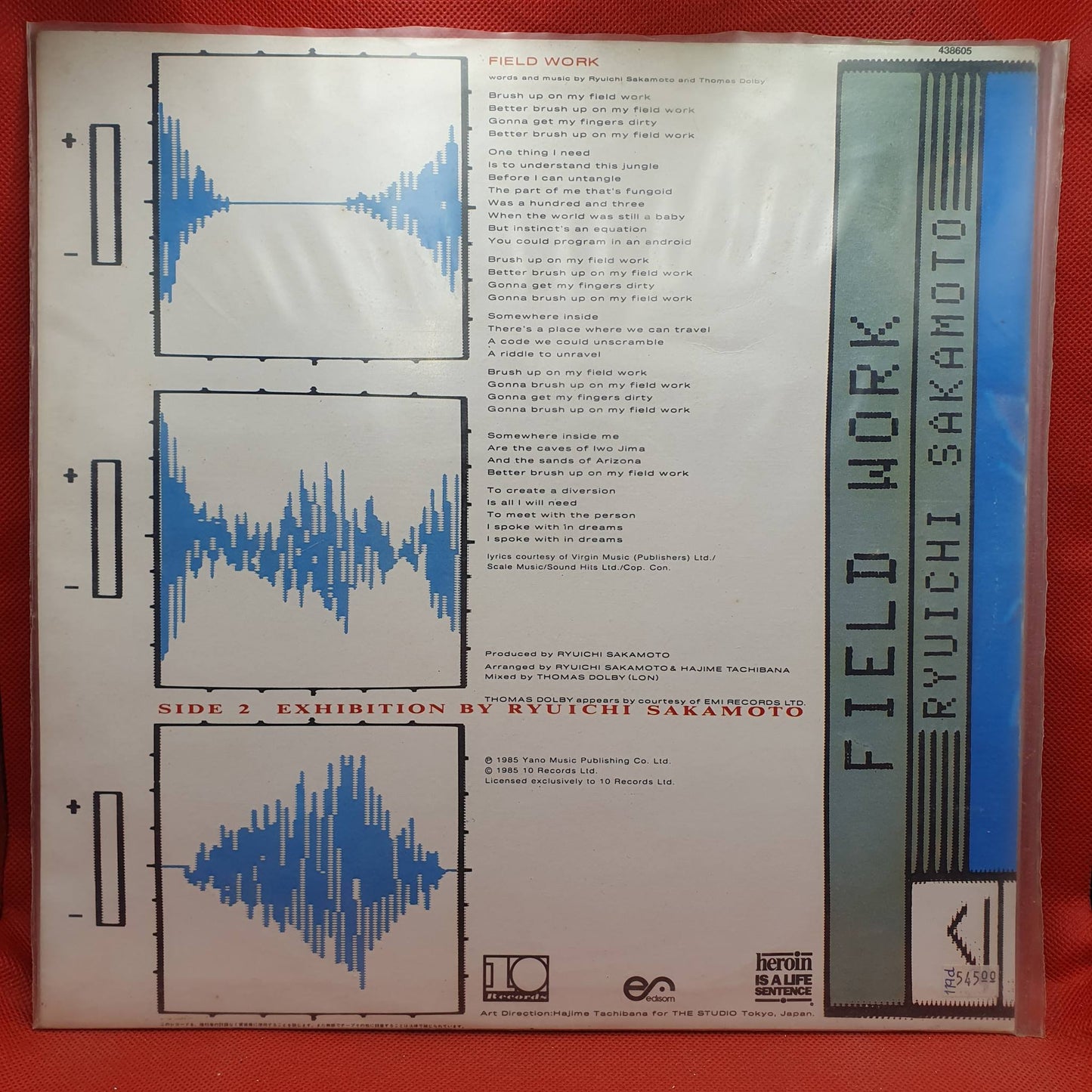 Ryuichi Sakamoto Featuring Thomas Dolby ‎– Field Work