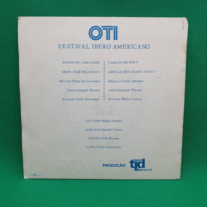 Paulo De Carvalho, Carlos Mendes – OTI Festival Ibero Americano