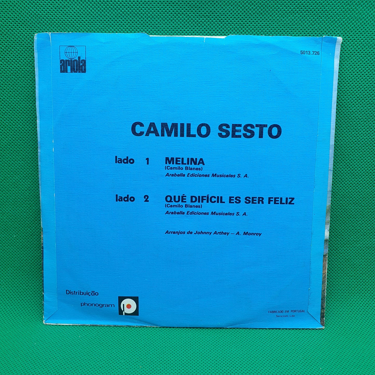 Camilo Sesto – Melina