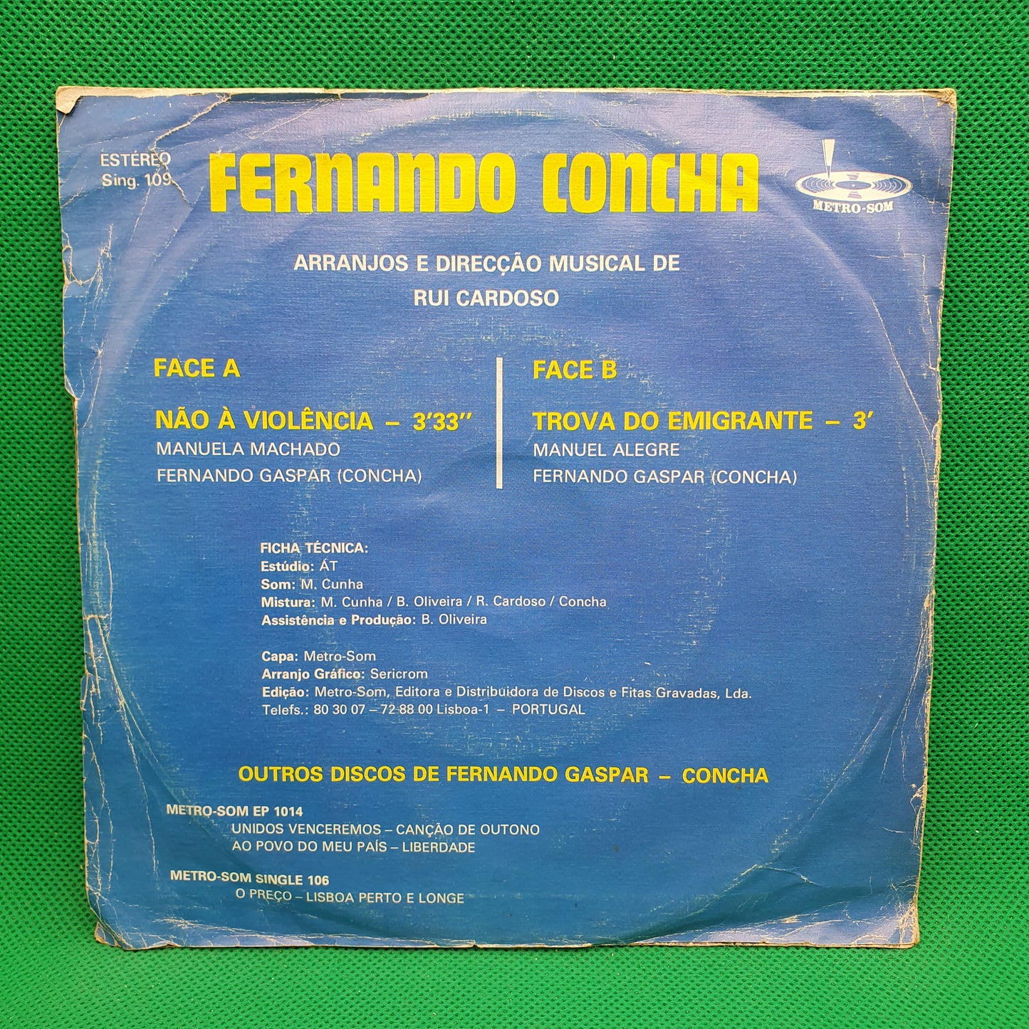 Fernando Concha – Não À Violência