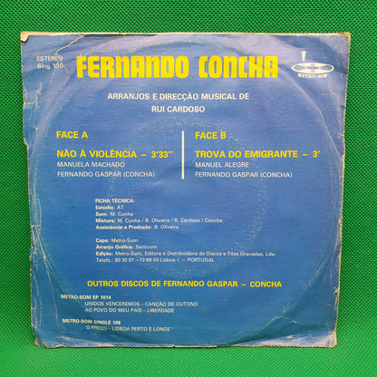 Fernando Concha – Não À Violência