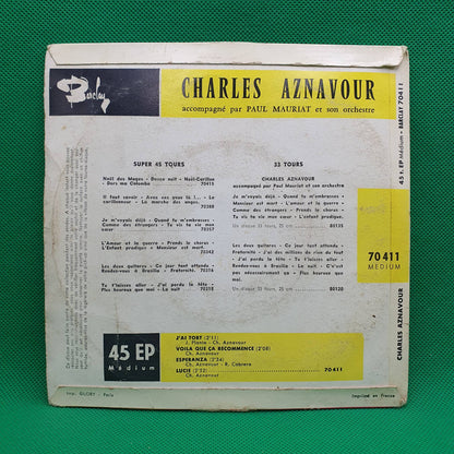 Charles Aznavour – J'Ai Tort
