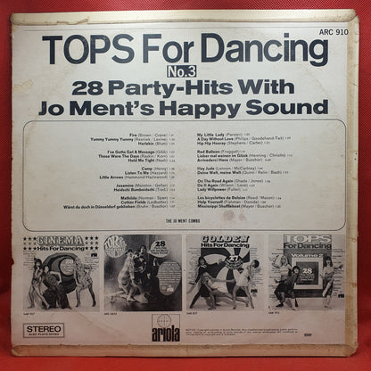 Jo Ment's Happy Sound ‎– Tops For Dancing No.3