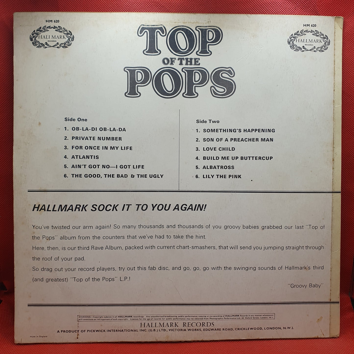 Unknown Artist ‎– Top Of The Pops Vol. 3