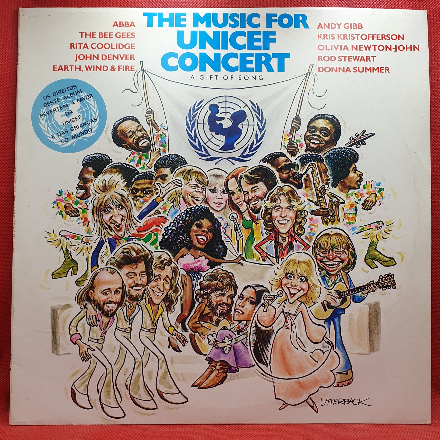Various ‎– Music For Unicef Concert: A Gift Of Song