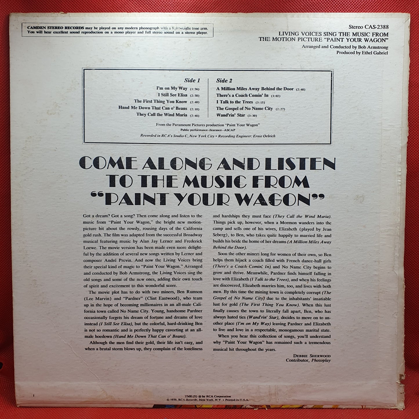 Living Voices ‎– Paint Your Wagon