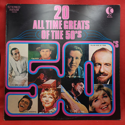 Various ‎– 20 All Time Greats Of The 50's