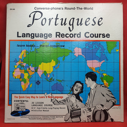 Conversa-Phone's Round-The-World Portuguese Language Record Course