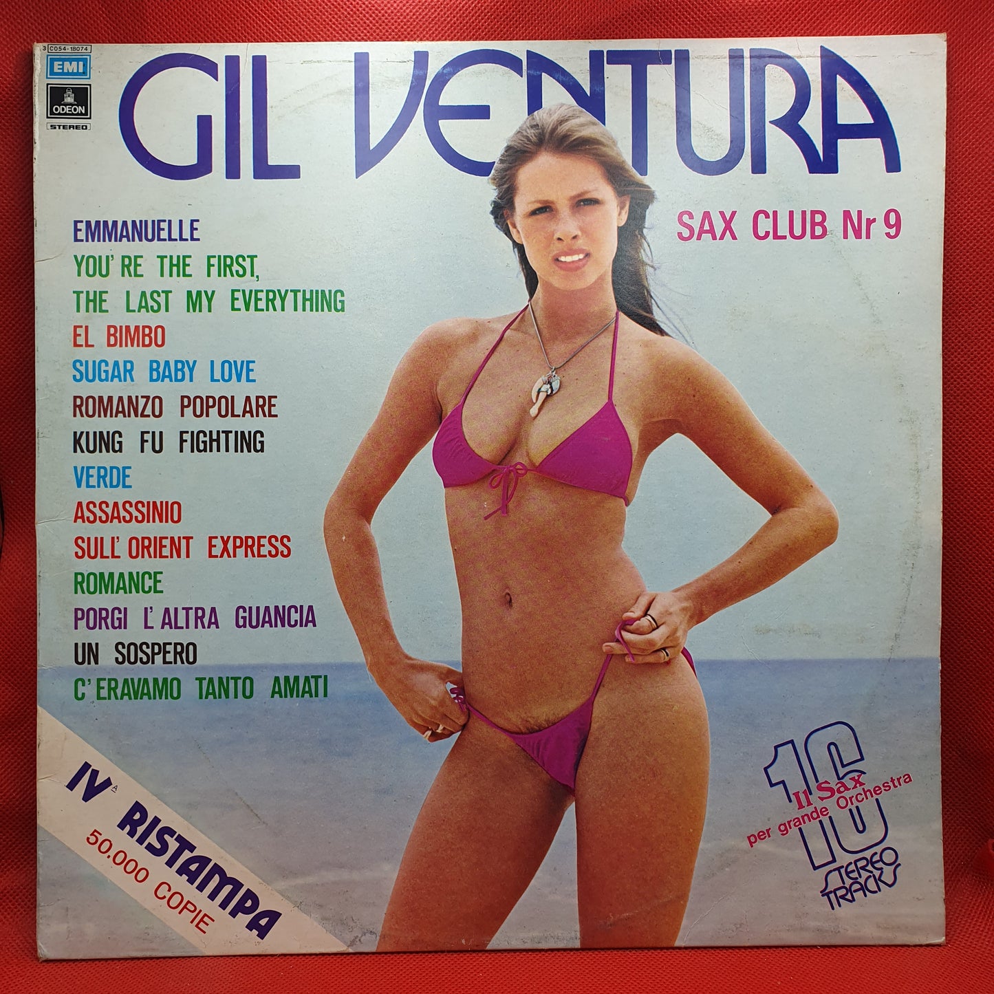Gil Ventura ‎– Sax Club Number 9