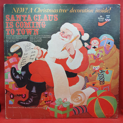 Don Janse Chorale & Children's Chorus ‎– Christmas Is For Children: Santa Claus Is Coming To Town