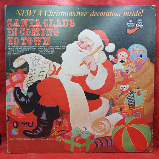 Don Janse Chorale & Children's Chorus ‎– Christmas Is For Children: Santa Claus Is Coming To Town