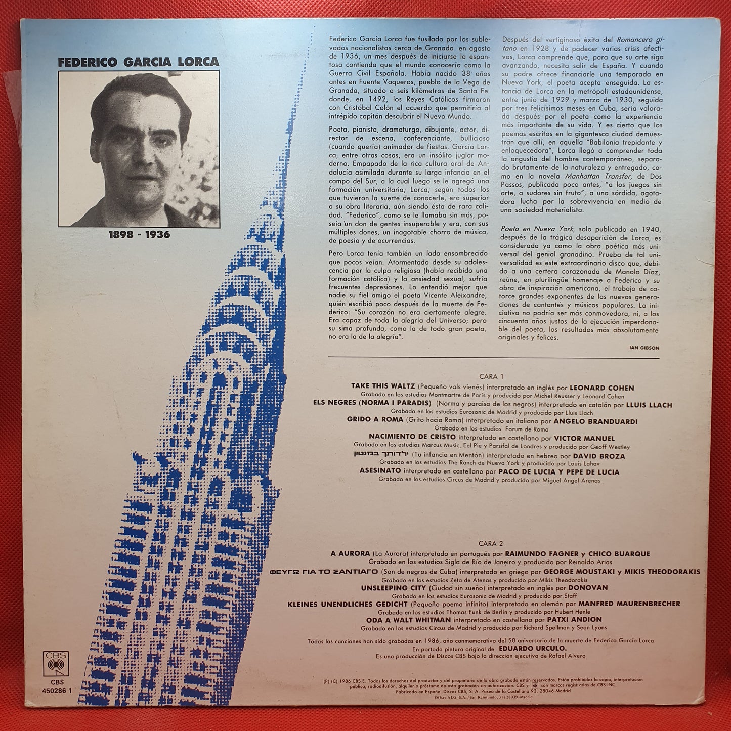 Various ‎– Poetas En Nueva York