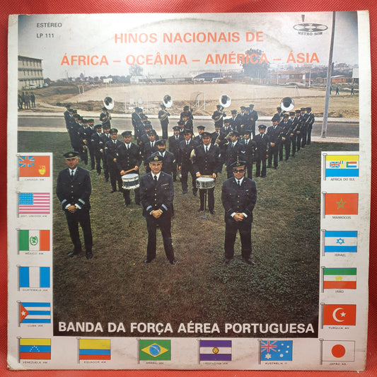 Banda Da Força Aérea Portuguesa ‎– Hinos Nacionais De África - Oceânia - América - Ásia