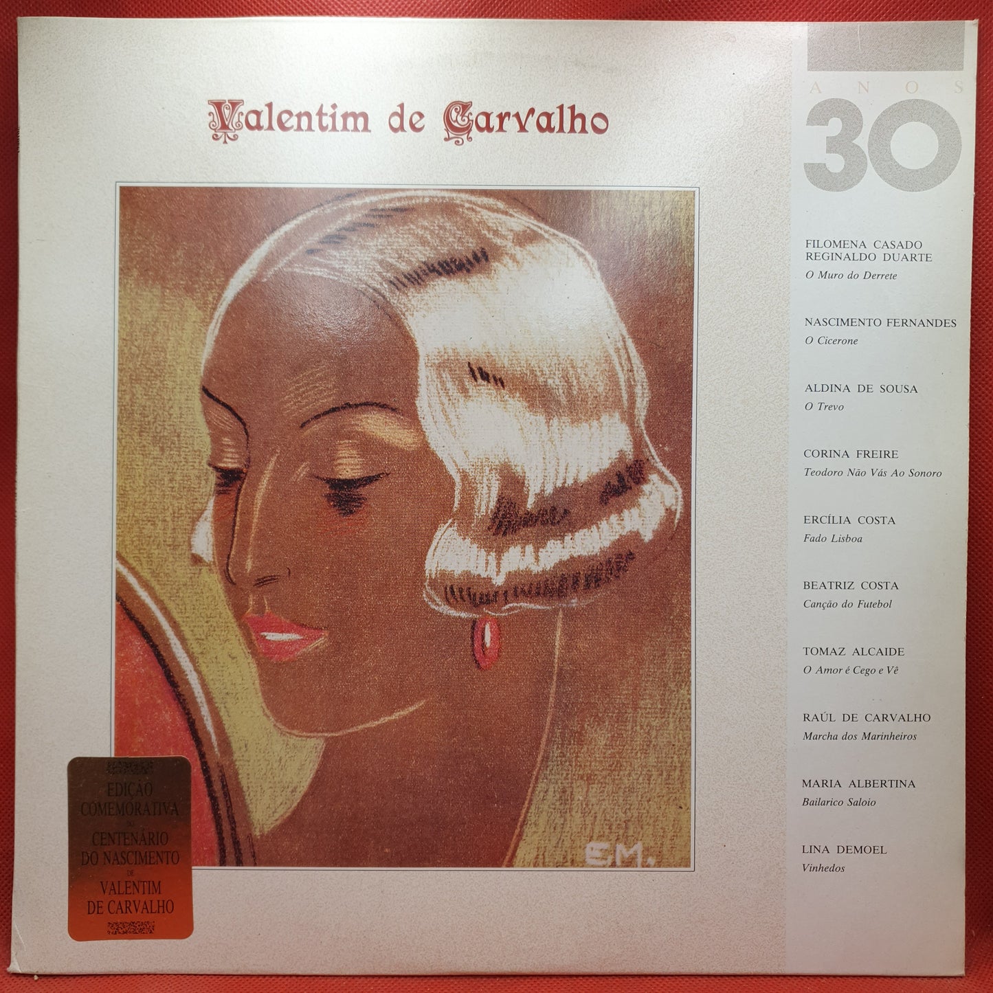 Various ‎– Valentim de Carvalho - Anos 30