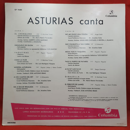 Various ‎– Asturias Canta