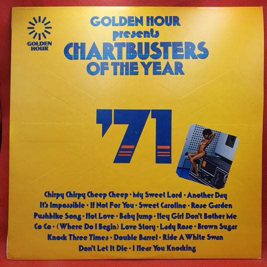 Various ‎– Golden Hour Presents Chartbusters Of The Year `71