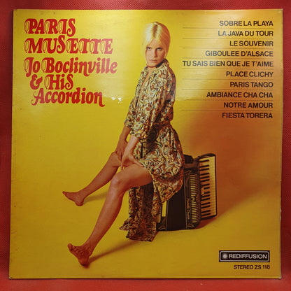 Jo Boclinville & His Accordion ‎– Paris Musette