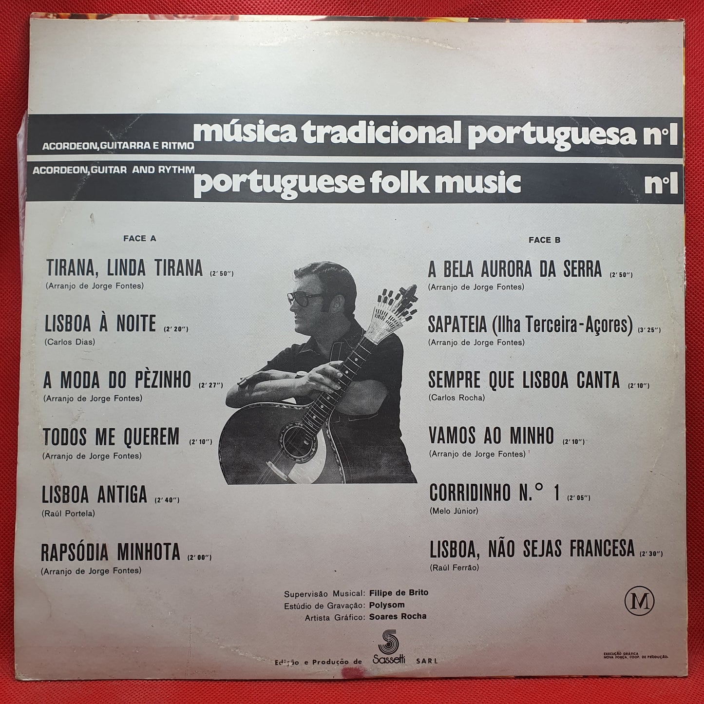 Jorge Fontes ‎– Música Tradicional Portuguesa N° 1