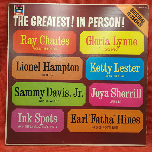 Various ‎– The Greatest! In Person!