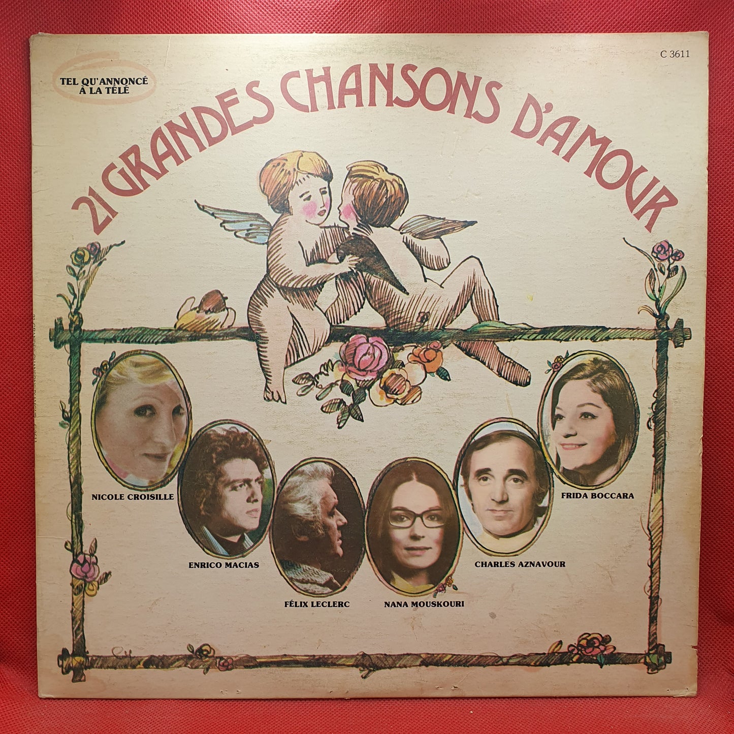 Various ‎– 21 Grandes Chansons D'amour