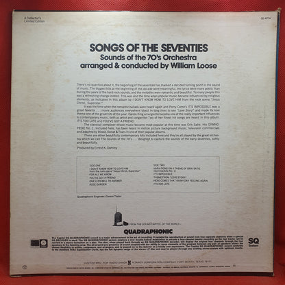 Sounds Of The 70's Orchestra ‎– Songs Of The Seventies