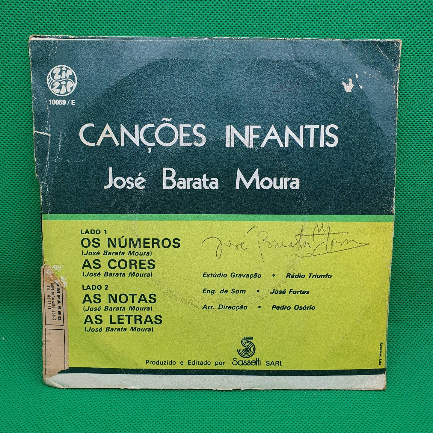 José Barata Moura – Canções Infantis