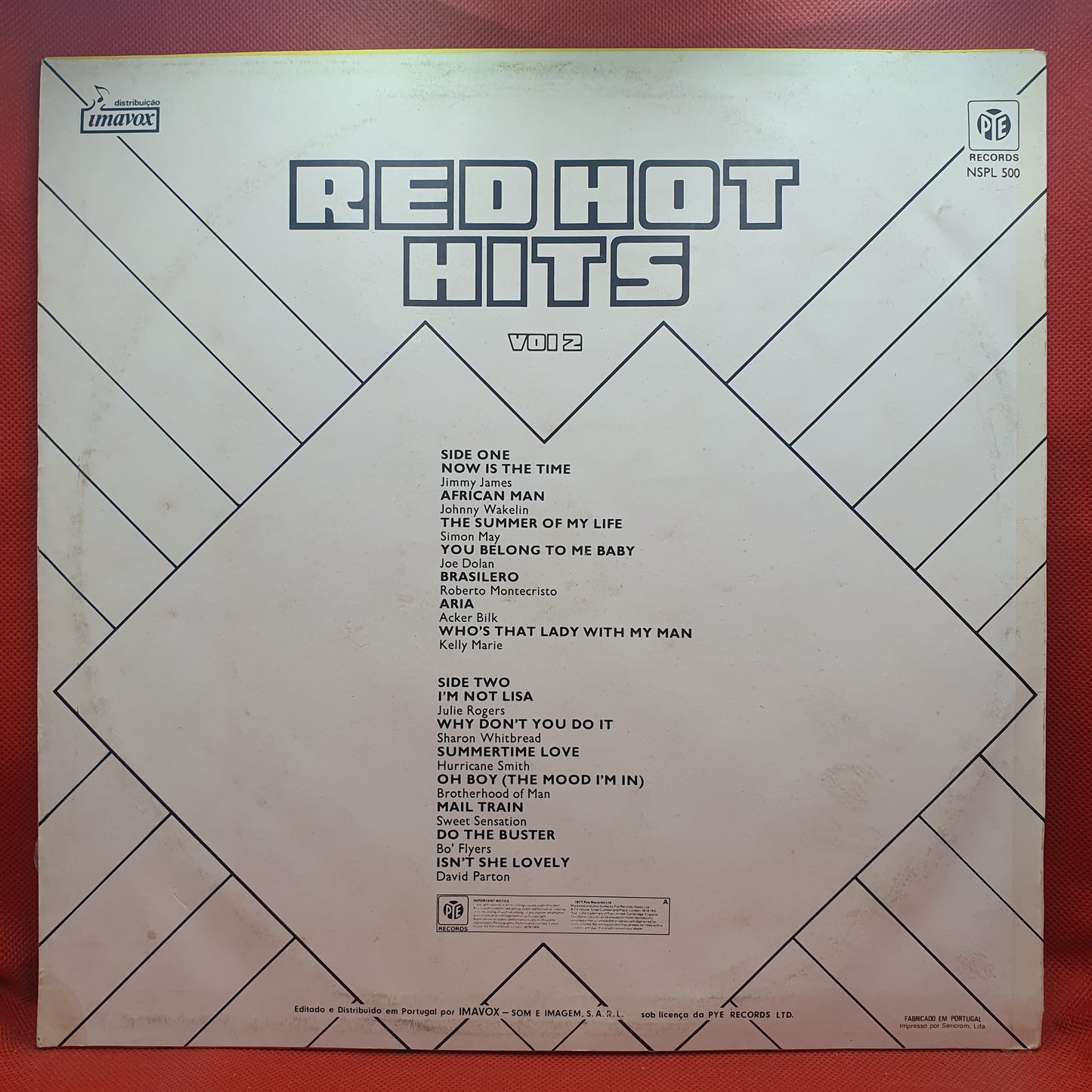 Various ‎– Red Hot Hits Vol 2