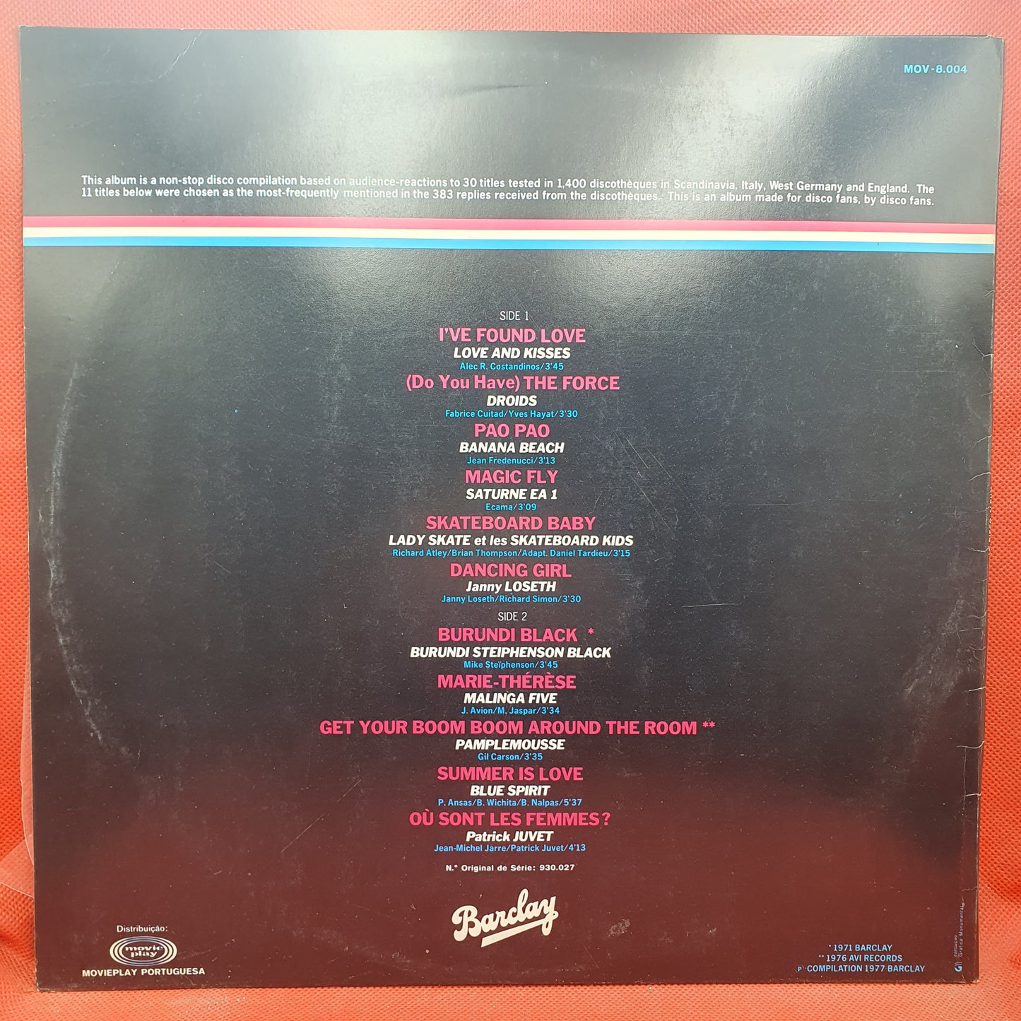 Various ‎– Le Disco Album