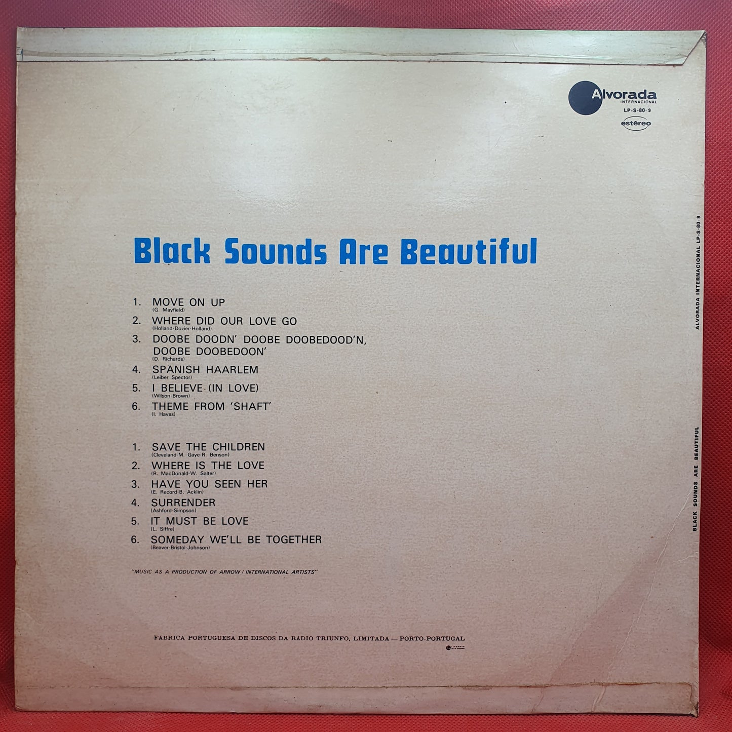 Unknown Artist ‎– Black Sounds Are Beautiful