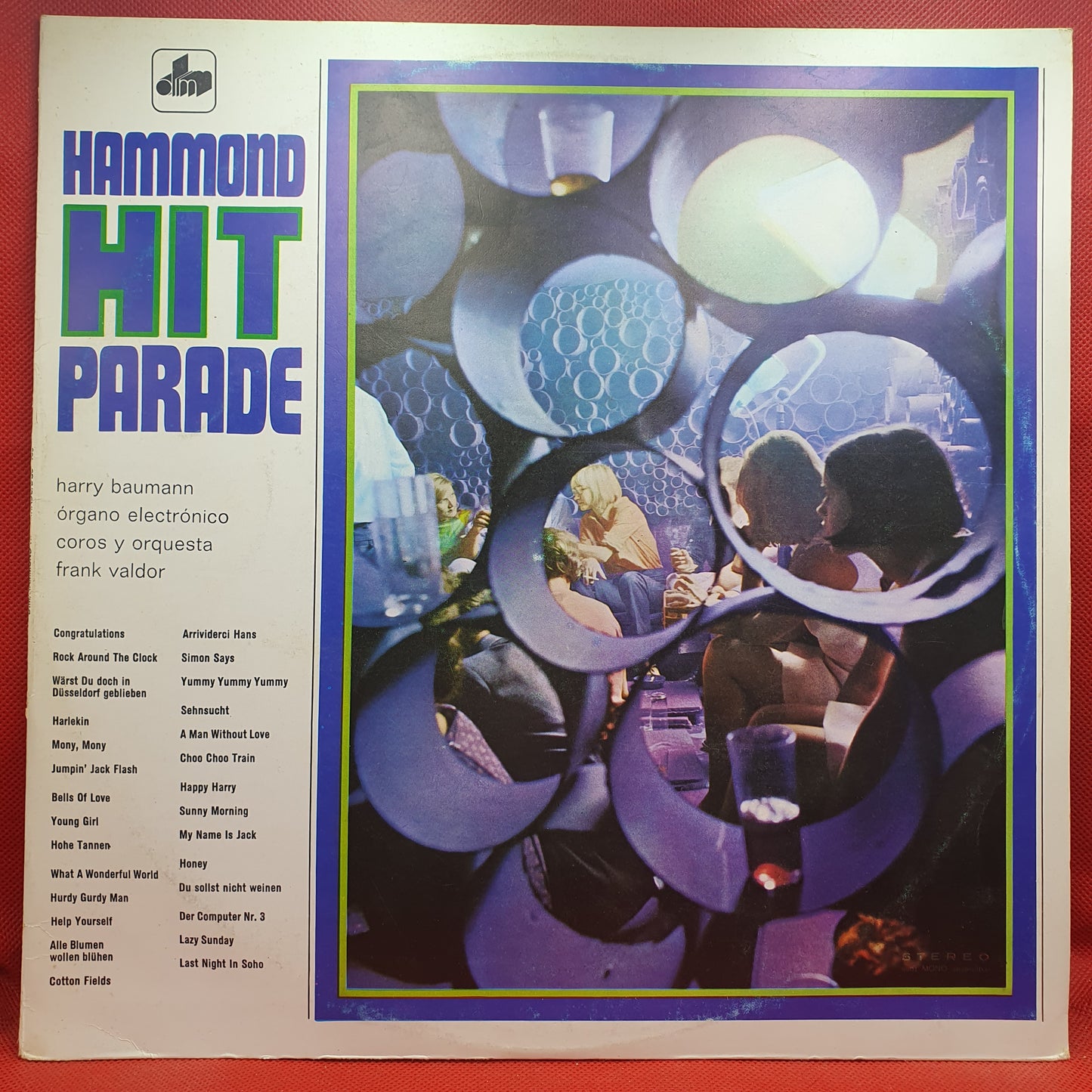Orchester Frank Valdor With Harry Baumann ‎– Hammond Hit Parade