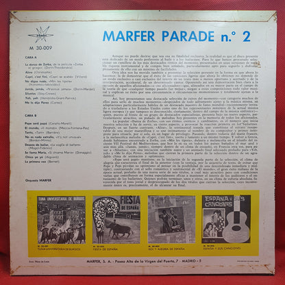Orquesta Marfer ‎– Marfer Parade N.º 2