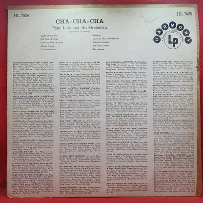 Pepe Luis And His Orchestra ‎– Cha-Cha-Cha