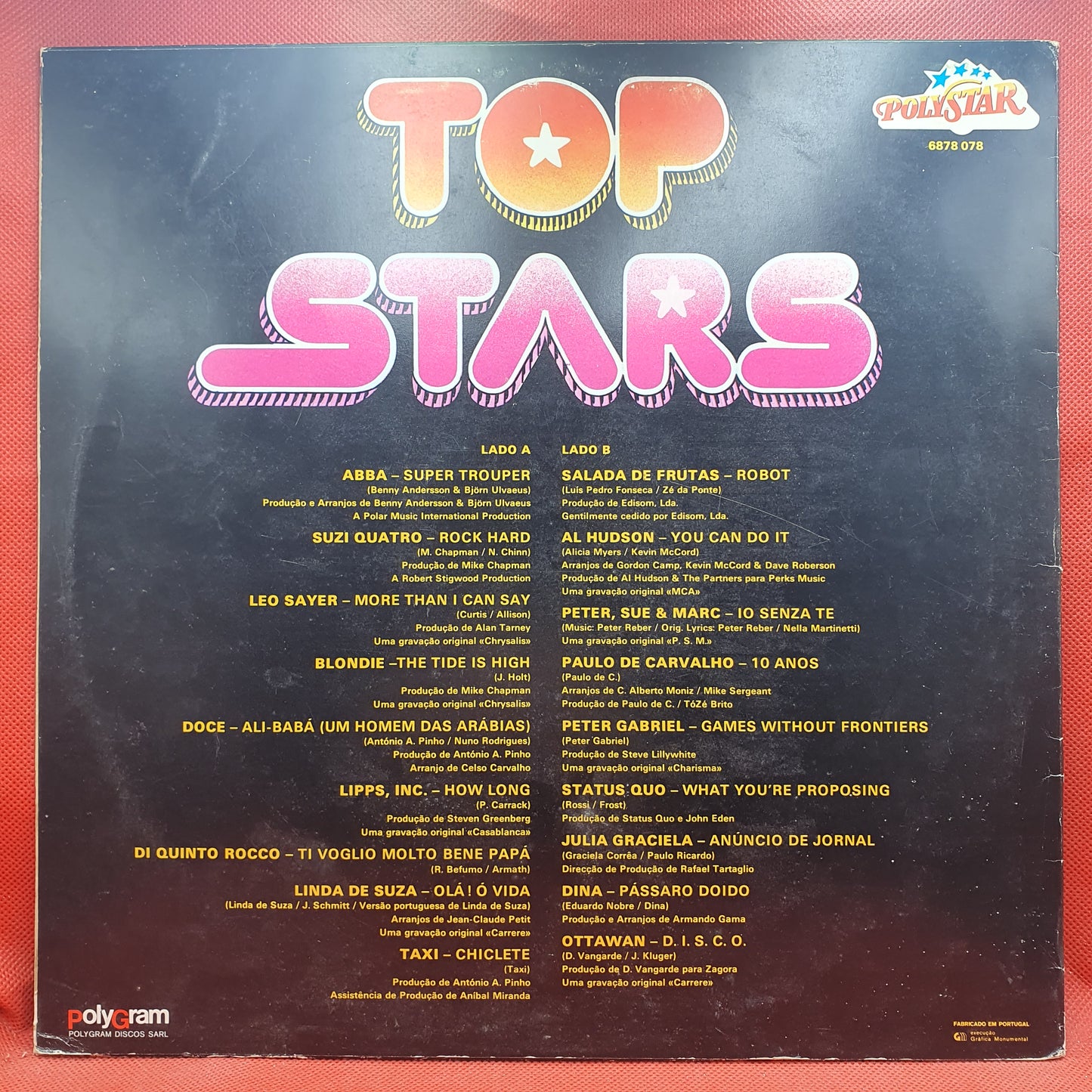 Various ‎– Top Stars