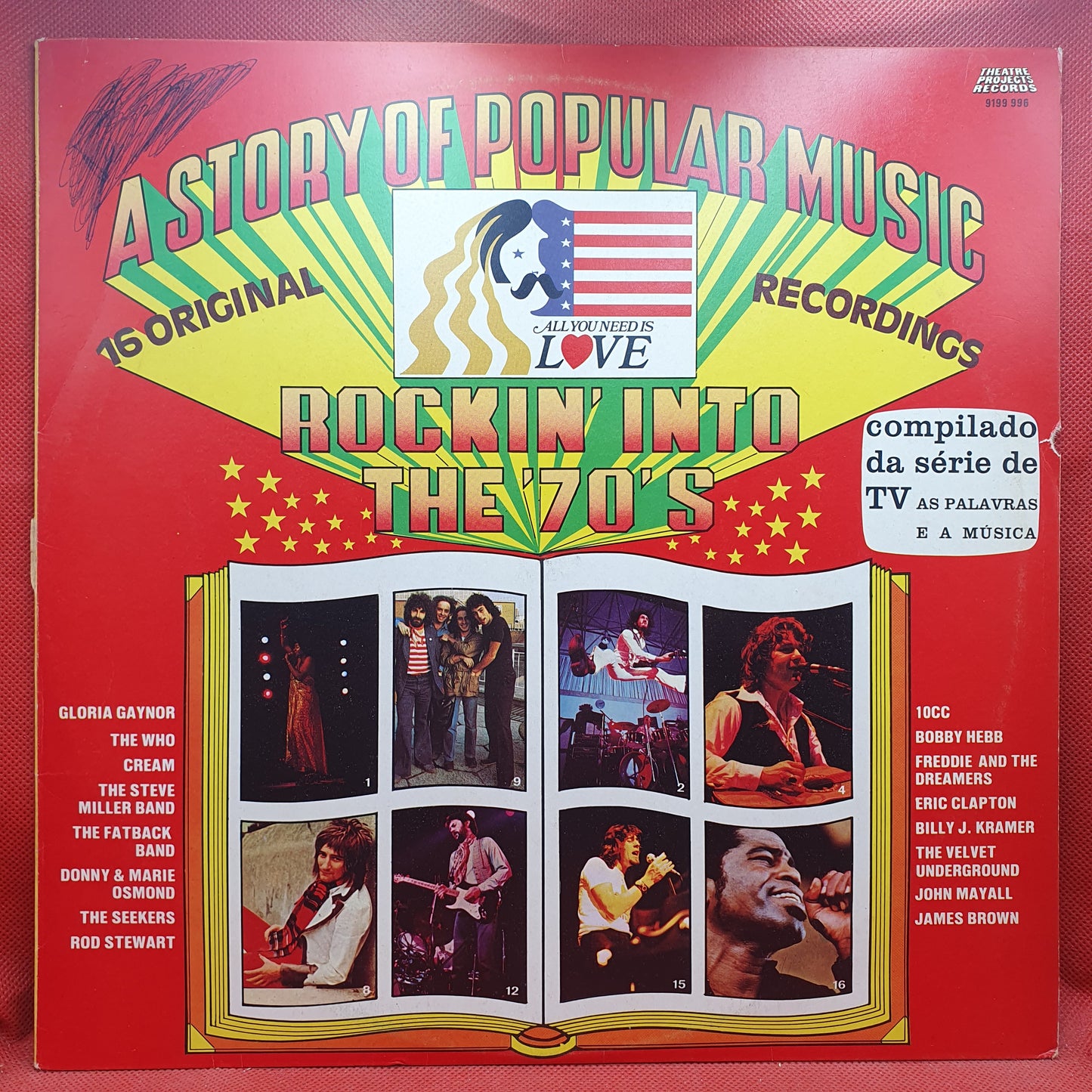 Various ‎– All You Need Is Love: Rockin' Into The 70's