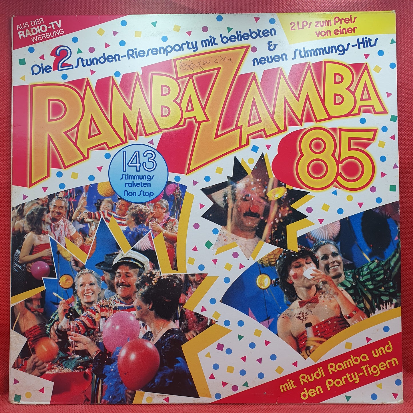 Rudi Ramba Und Seine Party Tiger ‎– Ramba Zamba 85