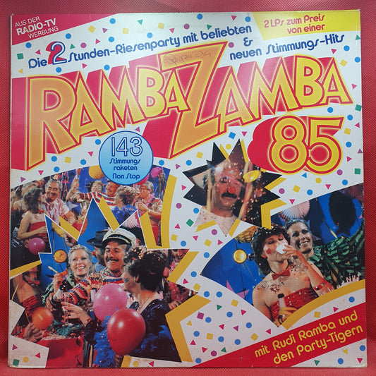 Rudi Ramba Und Seine Party Tiger ‎– Ramba Zamba 85