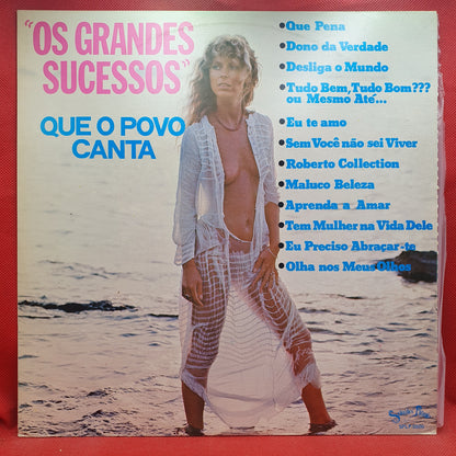Various ‎– Os Grandes Sucessos Que O Povo Canta