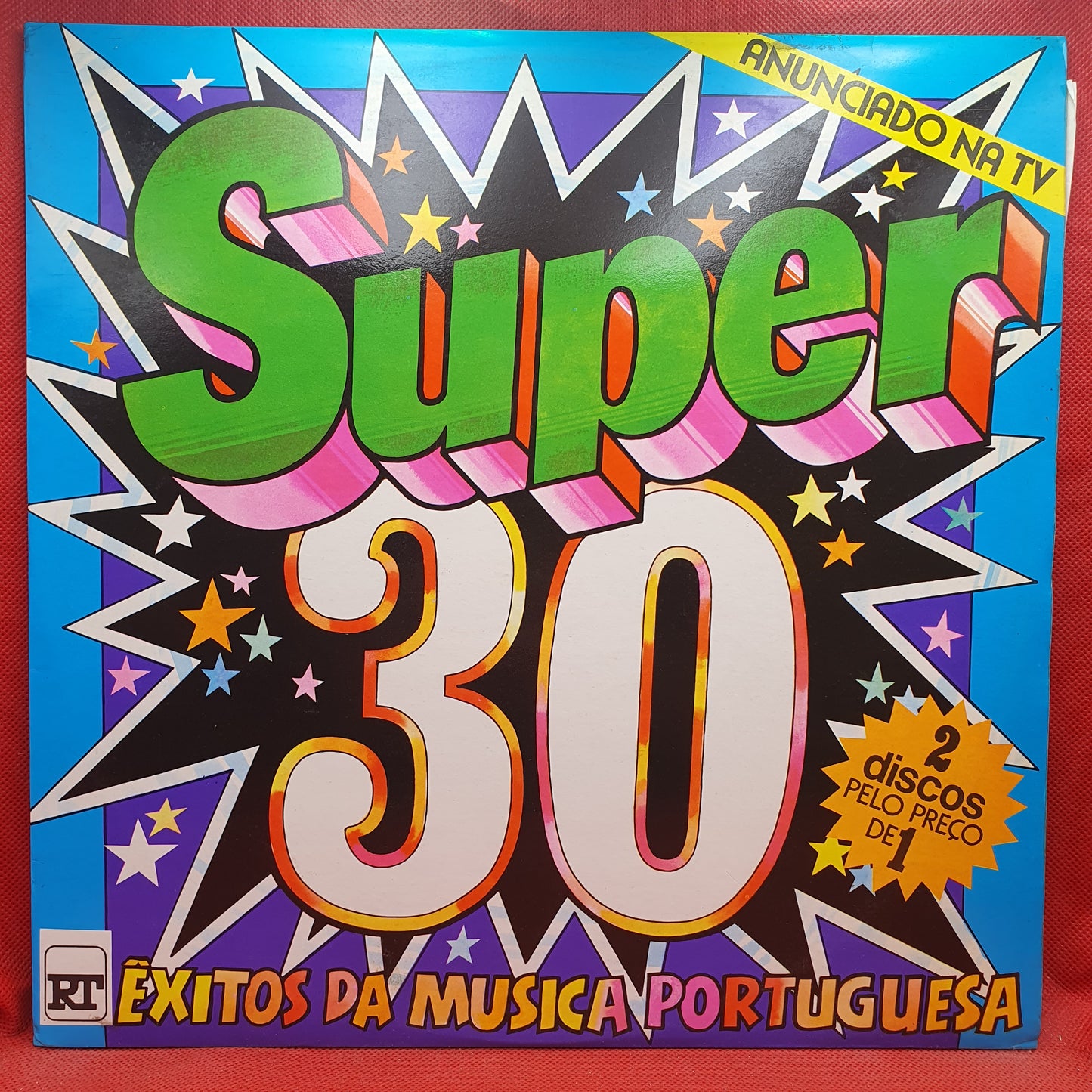 Various ‎– Super 30 - Êxitos Da Música Portuguesa