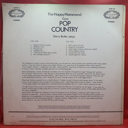 Gerry Butler ‎– The Happy Hammond Goes Pop Country