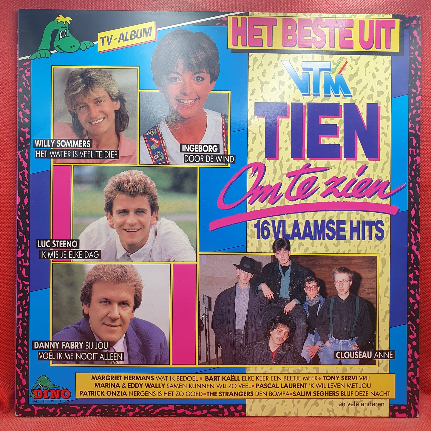 Various ‎– Het Beste Uit Tien Om Te Zien - 16 Vlaamse Hits