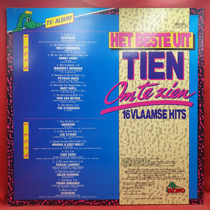 Various ‎– Het Beste Uit Tien Om Te Zien - 16 Vlaamse Hits
