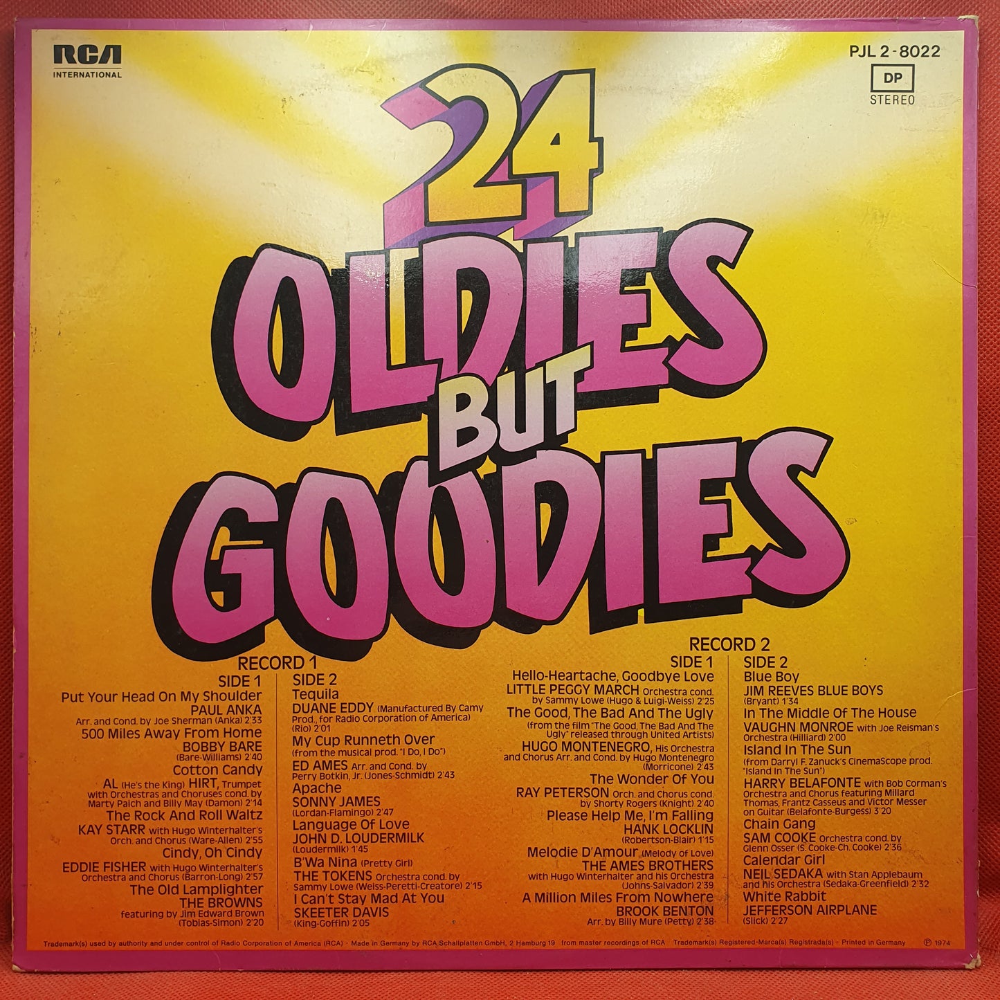 Various ‎– 24 Oldies But Goodies