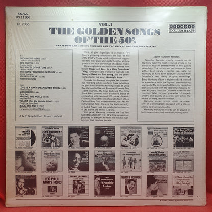 Various ‎– The Golden Songs Of The 50's - Vol 1