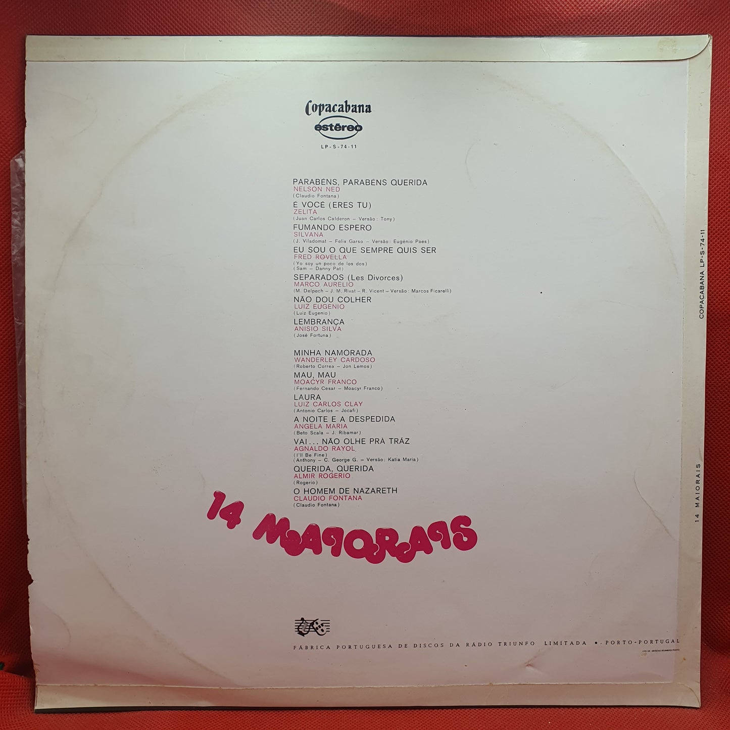 Various ‎– 14 Maiorais