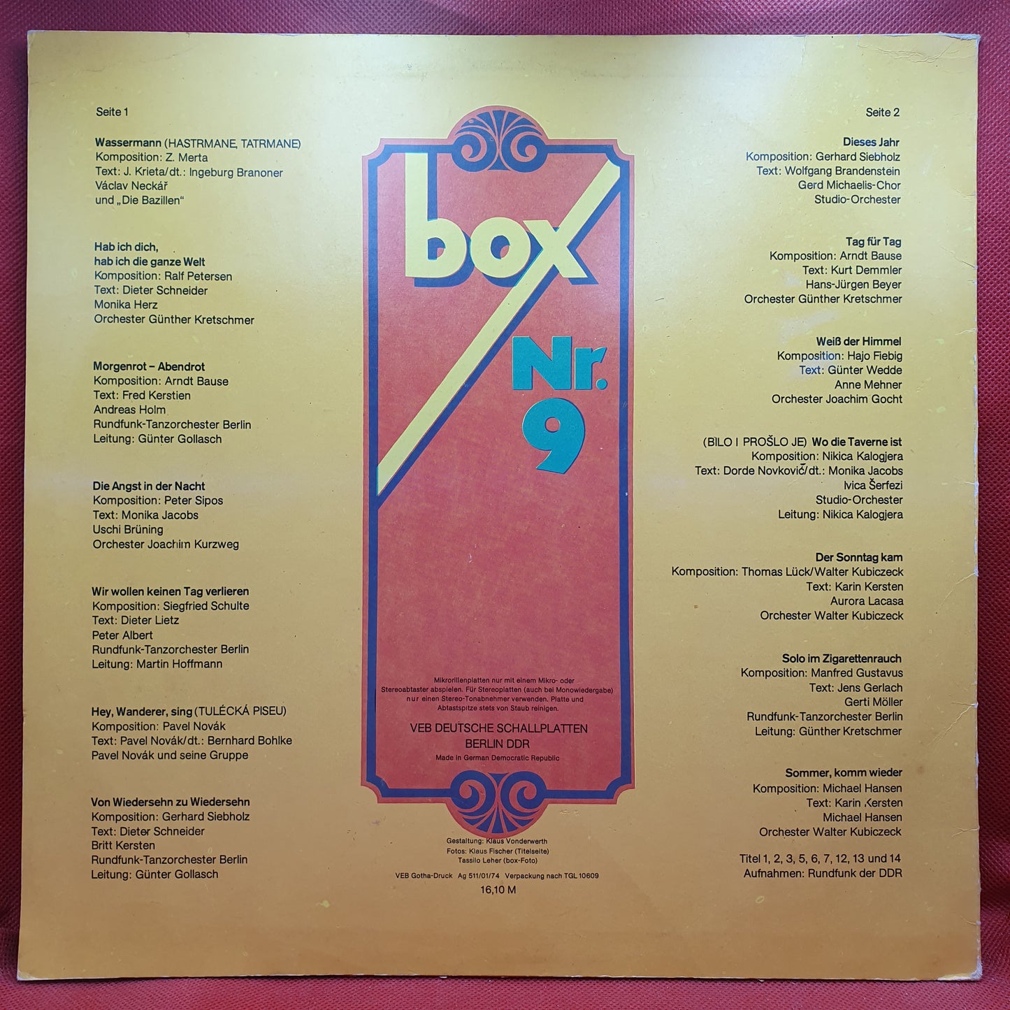 Various ‎– Box Nr. 9