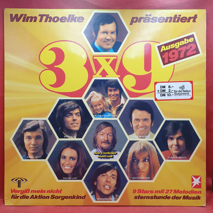 Various ‎– 3x9 (9 Stars Mit 27 Melodien, Sternstunde Der Musik, Ausgabe 1972)